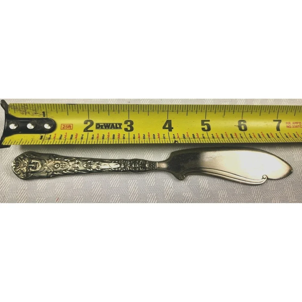 Mythologique Gorham Silver Knife Fish Knife Budda Medusa Devil Groutesq Face